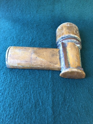 Vintage Wooden Foundry Mold Pattern Pipe Form Casting, Steampunk, Retro, DIY - Picture 6 of 6