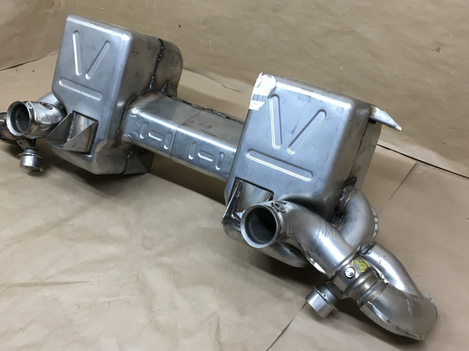 Mint 2004-2008 Lamborghini Gallardo Exhaust W/valves HeatShield And Vaccum lines