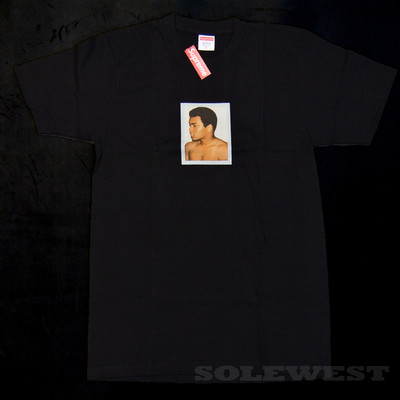 Supreme 16SS Ali/Warhol Tee 黒 (Supremeステッカー付き) s-l400.jpg