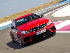 Cars mercedes benz c63 Desk Mat Stitched