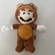 Super Mario Nintendo 2019 Good Stuff 7" Raccoon Mario Plush Toy