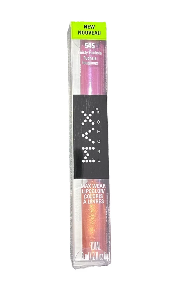 Max Factor Max Wear Lipcolor - (#545) Feisty Fuchsia, .2 fl oz liq - Image 2 of 3