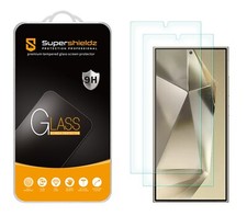 2X Supershieldz Tempered Glass Screen Protector for Samsung Galaxy S24 Ultra