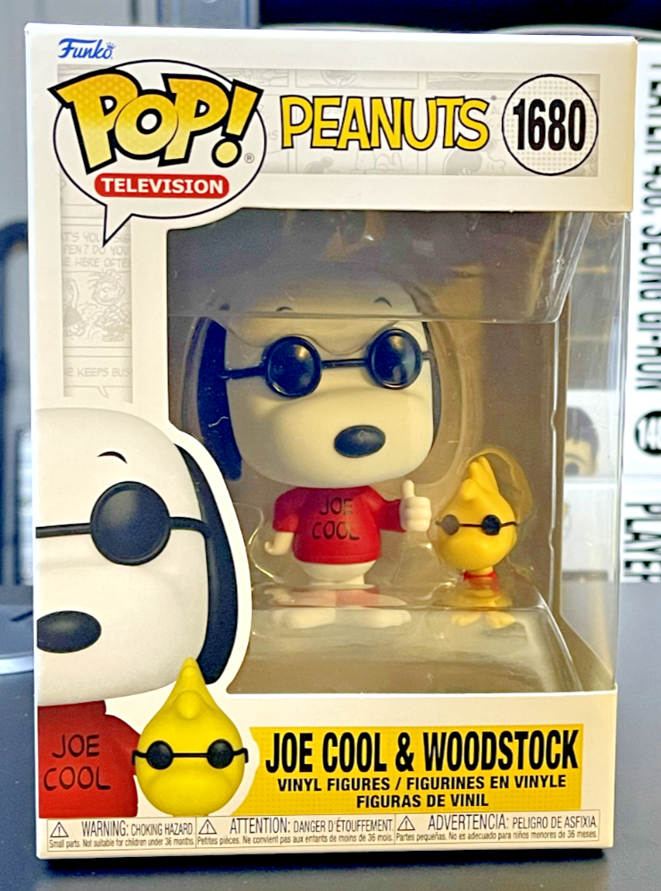 Peanuts Snoopy Joe Cool & Woodstock Funko Pop Vinyl Figure and