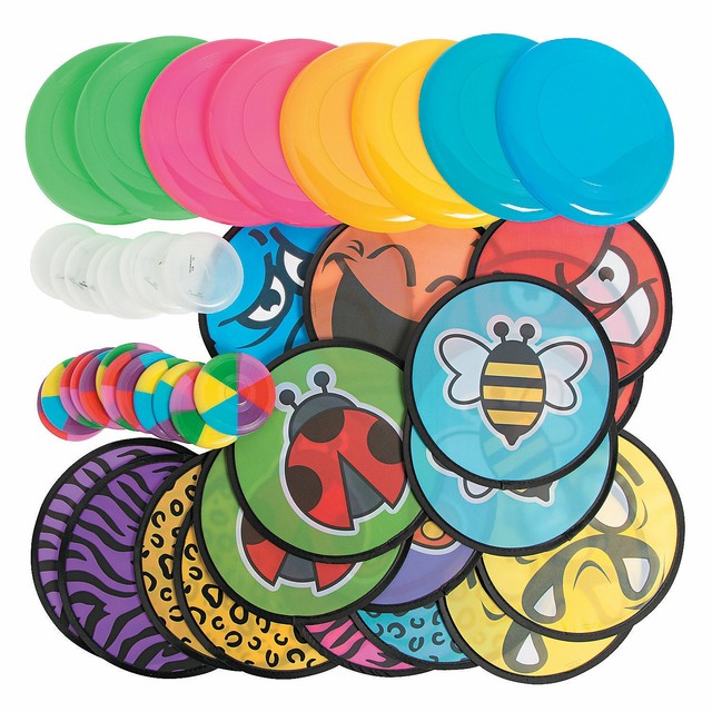 Flying Disc Assortment Toys 50 Pieces eBay