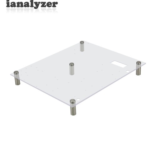 MATX Medium Transparent Acrylic Open Frame PC Case Heat Dissipation - 第 4/7 張圖片
