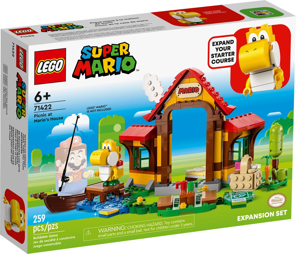 Lego mario casa hot sale
