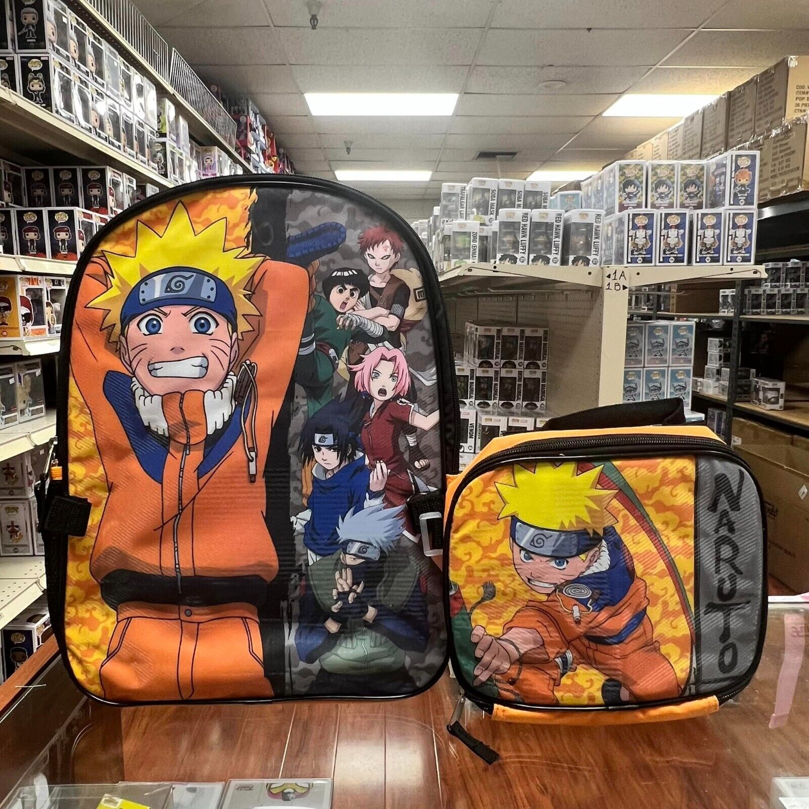 Naruto BIOWORLD 5-Piece Backpack Set