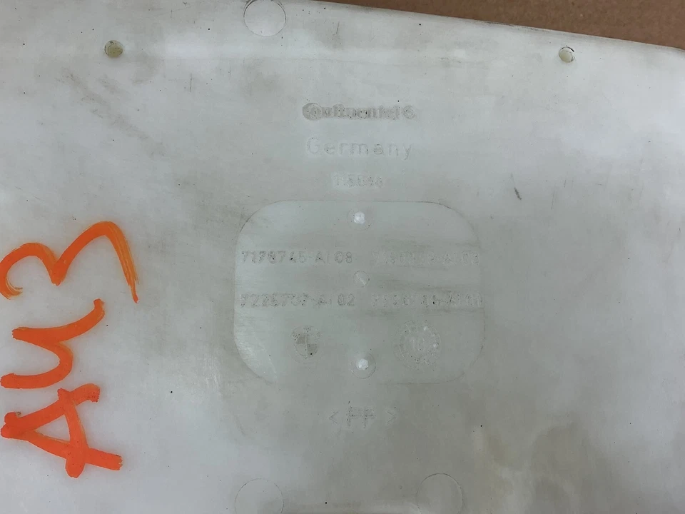 BMW 740i F01 2010-2015 depósito de líquido para lavadora de parabrisas delantero 7178745 OEM Foto 4 de 4