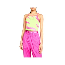 Nike Women's Sportswear Tank Top CZ9101-684 Lime/Pink XS-3XL Brand New