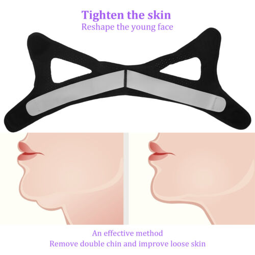 Adult Face Slimming Strap VLine Face Lifting Tightening Belt Double Chin Red SPG - Afbeelding 1 van 12