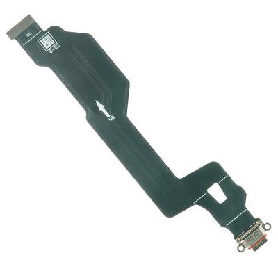 Oneplus 11 charging flex cable connector port docking black