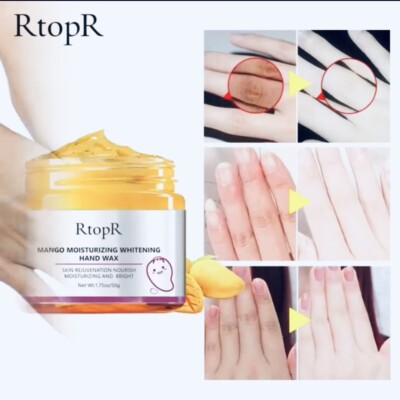 Smoothing Mango Anti-Aging Moisturizing Lightening Hand Repair Cream Waxing Mask