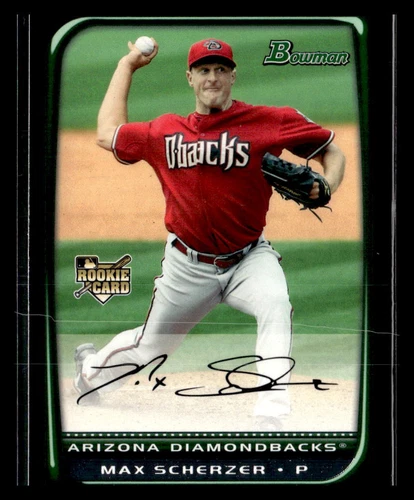 2008 Bowman Draft Picks & Prospects #BDP33 Max Scherzer