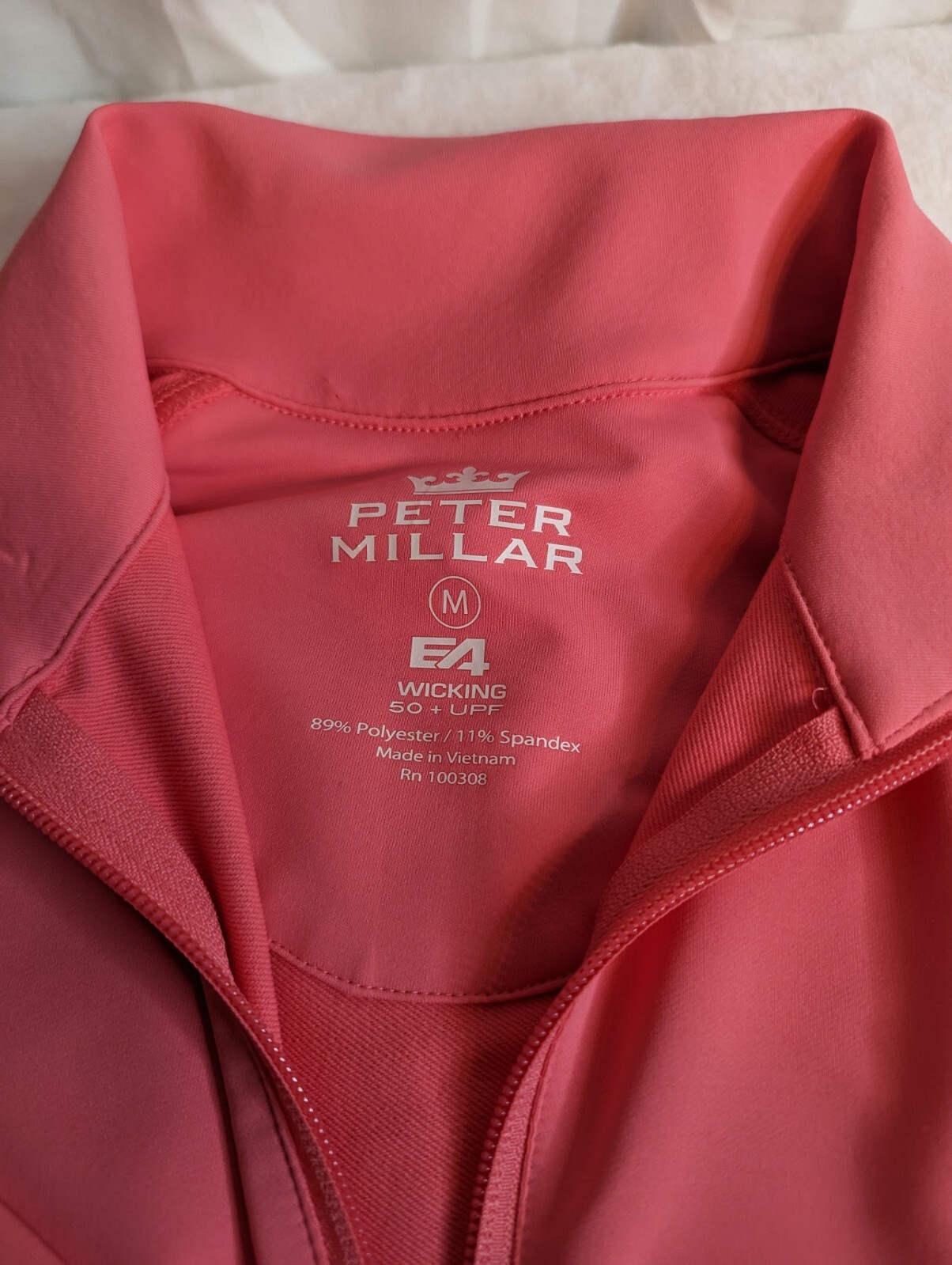 Peter Millar E4 Wicking Jacket Women's Medium Pin… - image 9