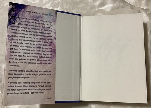 Perfect by Hopkins, Ellen- First Edition- Hardcover - Imagen 3 de 17