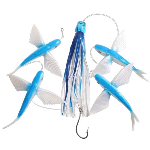 Original Saltwater 6'' Alex Langer's Flying Lure Pack. 3 lures+2 hooks. Black | eBay Original Saltwater 6'' Alex Langer's Flying Lure Pack. 3 lures+2 hooks. Black | eBay