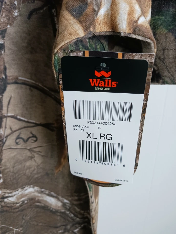 Walls Realtree Camouflage Short Sleeve Tshirt Men's Size XL - Image 4 of 4