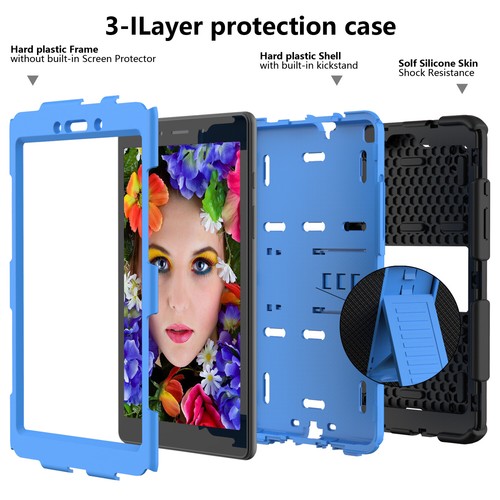 For Samsung Galaxy Tab A 8" SM-T290 T295 Shockproof KickStand Rugged Tablet Case - 第 44/72 張圖片