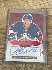 16/17 UD Fleer Showcase Red Glow /49 Anthony Beauvillier #173 Rookie RC