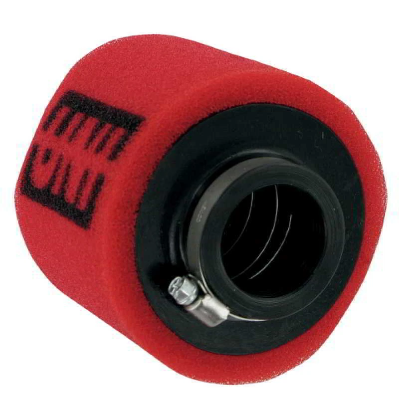 Filtro de aire Uni Honda CRF80F CRF100F 04-18/XR80R XR100R 88-03 abrazadera a carburador Foto 2 de 2
