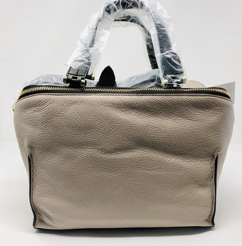 Danielle Nicole Mia Leather Satchel Shoulder Bag Handbag NWT Grey Combo $178 - Bild 5 von 12