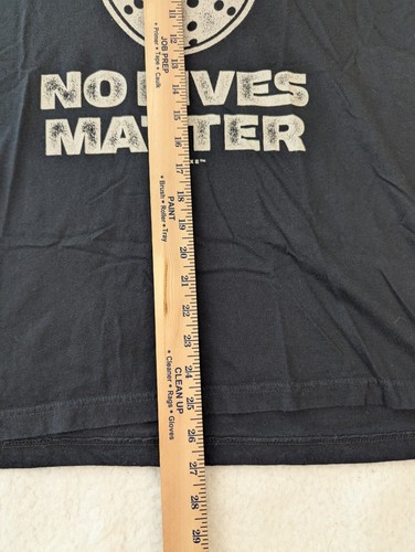 Maglietta Friday 13th Jason No Lives Matter Horror Slasher Nera XL - Foto 5 di 7