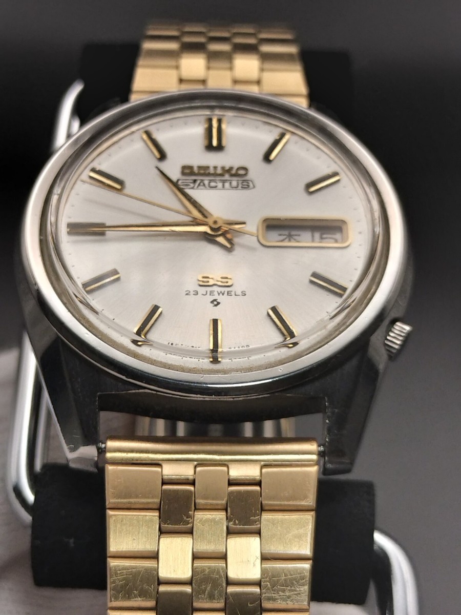 Vintage Seiko 5 Men's Automatic Watch 6119-8040, Working Vintage Seiko 5 Men's Automatic Watch 6119-8040, Working