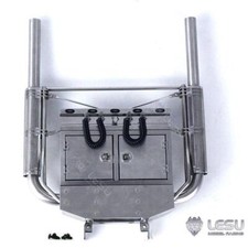 Lesu Metal Exhaust Pipe Toolbox Set For Rc Tractor Truck 1/14 Tamiye Model Part