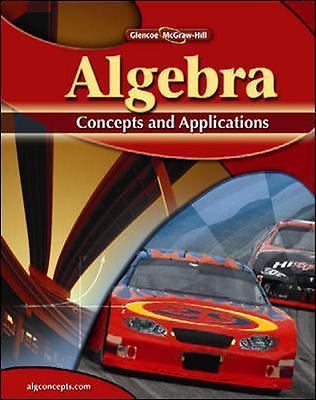 Algebra: Concepts and Applications, Student Edition (ALGEBRA: CONC. & APPLIC.)