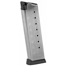 Mecgar, Magazine, 45ACP, 8 Rounds, Fits 1911, Nickel Finish