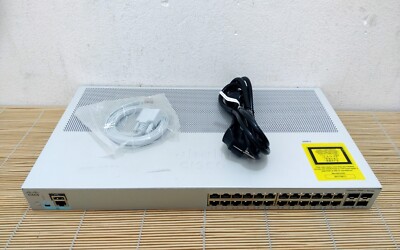Cisco WS-C2960L-24TQ-LL Catalyst 2960L 24 port GigE 4 x 10G SFP+ LAN Lite