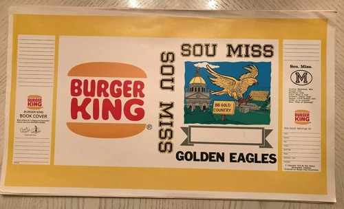 Cubierta de libro de fútbol americano Southern Miss Golden Eagles 1973 vintage (ideal para enmarcar) - Imagen 1 de 2