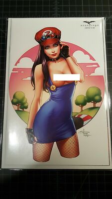 Zenescope Grimm: Van Helsing vs. Mummy of Amun-Ra #6 SDCC Z-Rated MARIO LTD 100