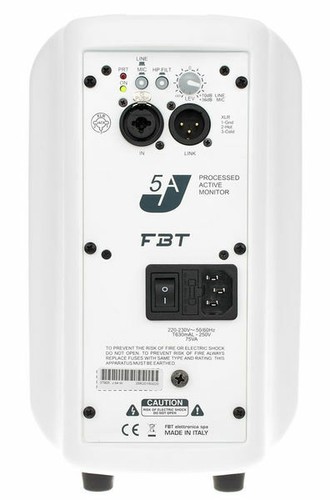 Fbt cassa amplificata J5A Jolly White - Foto 6 di 9