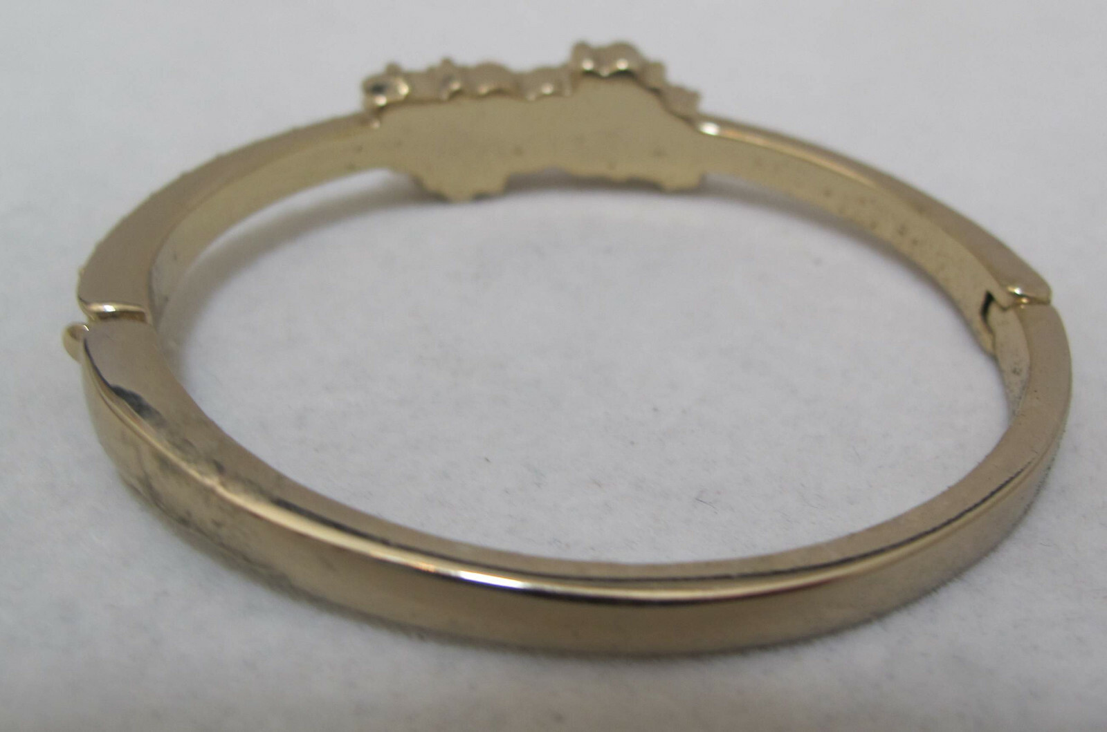 GIVENCHY Pink & Clear Multi-Shape Crystals Gold T… - image 5