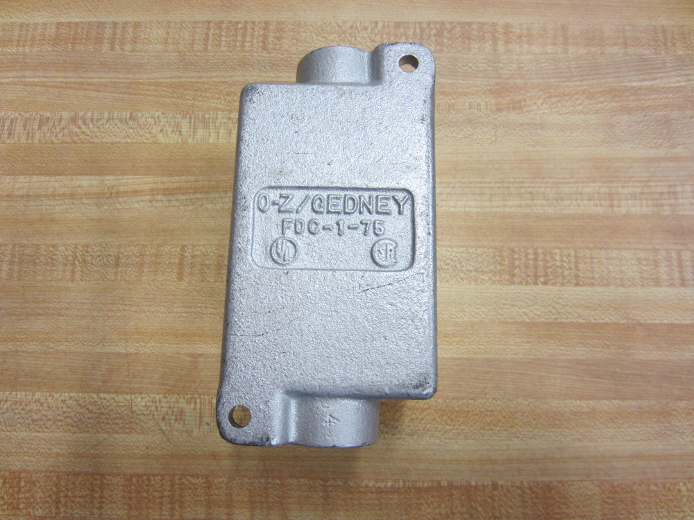 Boîtier De Device Cast FDC175 O-Z/Gedney 3/4" - 1 Gang, Rectangulaire, Neuf (Autre)