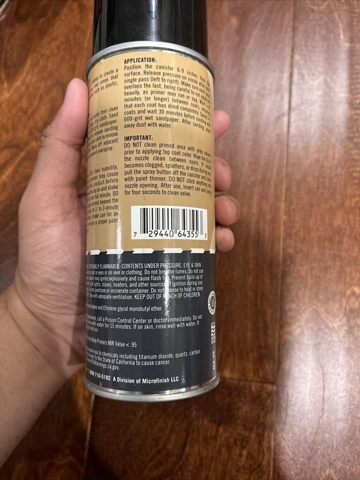 Sandable Primer Spray Paint High Quality Car Spot Primer Automotive