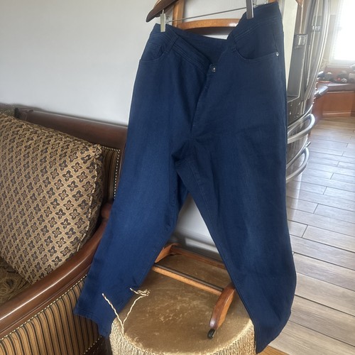 Style And Company navy blue Slim leg jeans size 20 W Petite - Picture 2 of 17