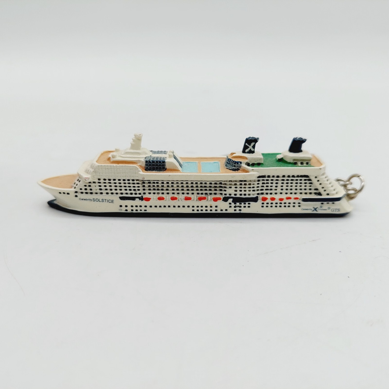 Celebrity Solstice Cruise ship Keychain Souvenir Key ring 3 1/2