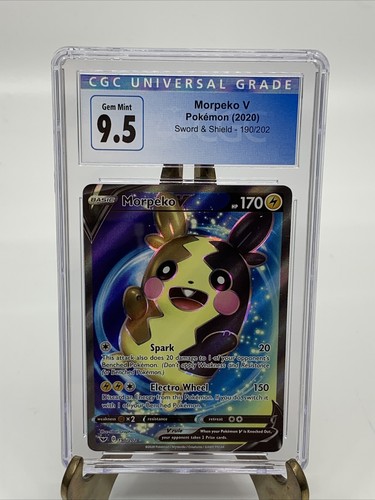 Morpeko V graded CGC 9.5 for sale on eBay