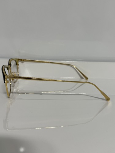 Omega OM 5017 005 Gold Plated Metal Unisex Eyeglasses 53mm - Picture 4 of 8