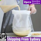 <!--F#f_0-->2X Micron Reusable Nylon Fine Mesh Food Strainer Filter Bags for Nut Milk Coffee<!--F/-->