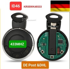NEU FUNK SCHLÜSSEL 433MHz ID46 FÜR MINI COOPER CLUBMAN CABRIO R56 R57 R58 R60