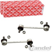 2X Febi Bilstein Koppelstangen Hinten Beidseitig Passend FÜR Toyota Corolla