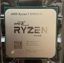 AMD Ryzen 7 R7-5700X3D 8-Core 16-Thread 3.0GHz-4.1GHz Socket AM4 Desktop Gaming
