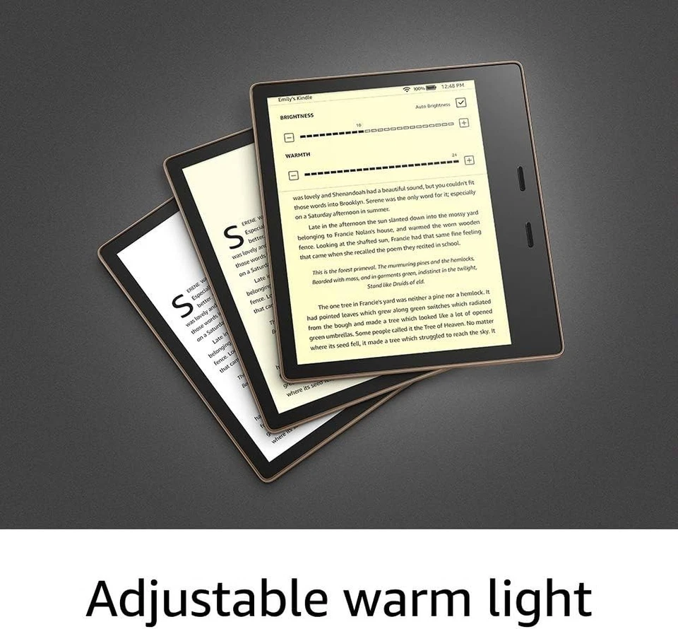 Amazon Kindle Oasis Waterproof eReader 10th Gen 7" Display Page Turn Button 8GB - Image 3 of 4