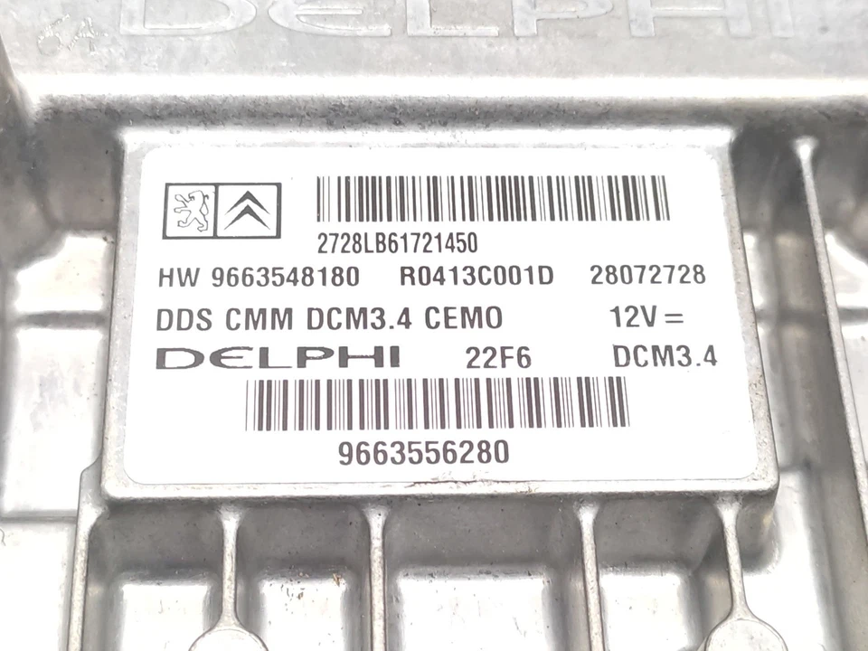 9663556280 CENTRALINA MOTORE / R0413C001D / 249526 PER PEUGEOT 407 SW SPORT - Immagine 4 di 4