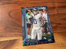 2025 TOPPS CHROME NEON PULSE #291 CALVIN RIDLEY TITANS