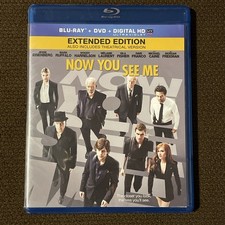 Now You See Me - Extended Edition Blu-ray/DVD, 2013, 2-Disc Set Movie